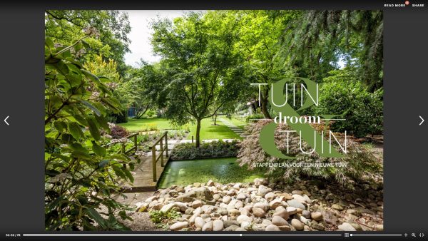 Vos Tuinvisie in Omwonen magazine editie 1 Vos Tuinvisie in Omwonen magazine editie 1