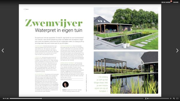 Vos Tuinvisie in Omwonen magazine editie 6