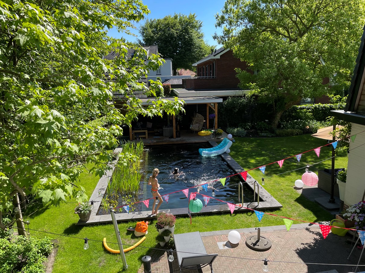 Zwemvijveraanleg in Hattem