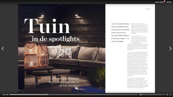 Vos Tuinvisie in Omwonen magazine editie 2 Vos Tuinvisie in Omwonen magazine editie 2