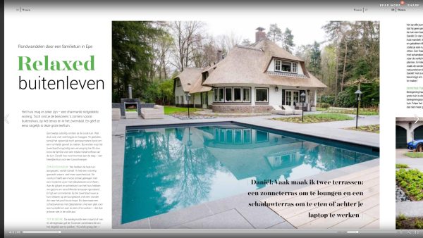 Vos Tuinvisie in Omwonen magazine editie 4 Vos Tuinvisie in Omwonen magazine editie 4