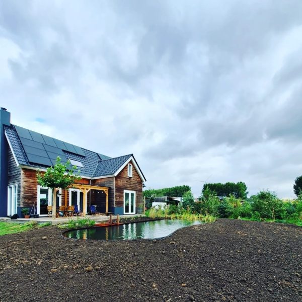 Tuinaanleg-met-zwemvijver-organische-vorm-Almere