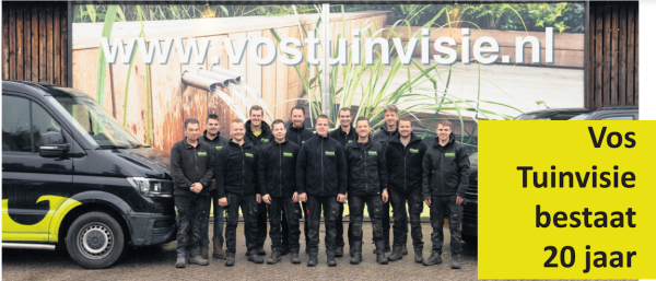 Vos Tuinvisie 20 jaar Vos Tuinvisie 20 jaar
