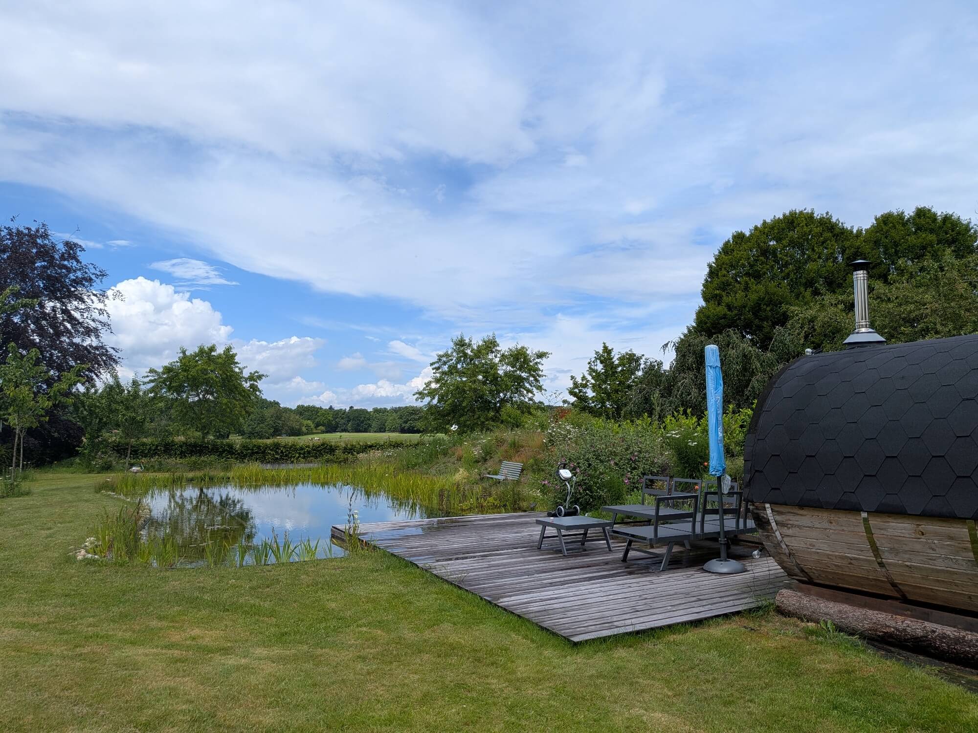 Zwemvijver in Wenum Wiesel